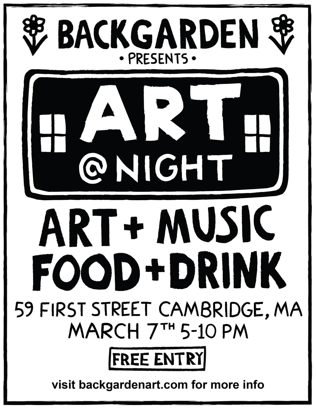 Save the Date: Art@Night, Cambridge, MA