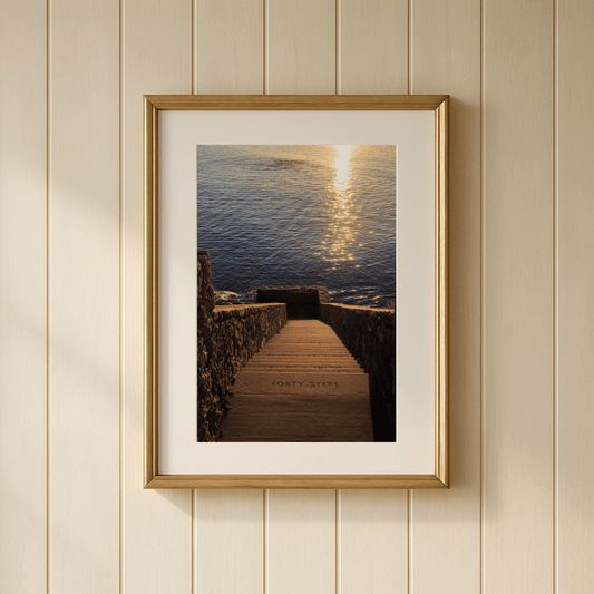 40 Steps Newport - Coastal Art Print — Rhode Island Photography