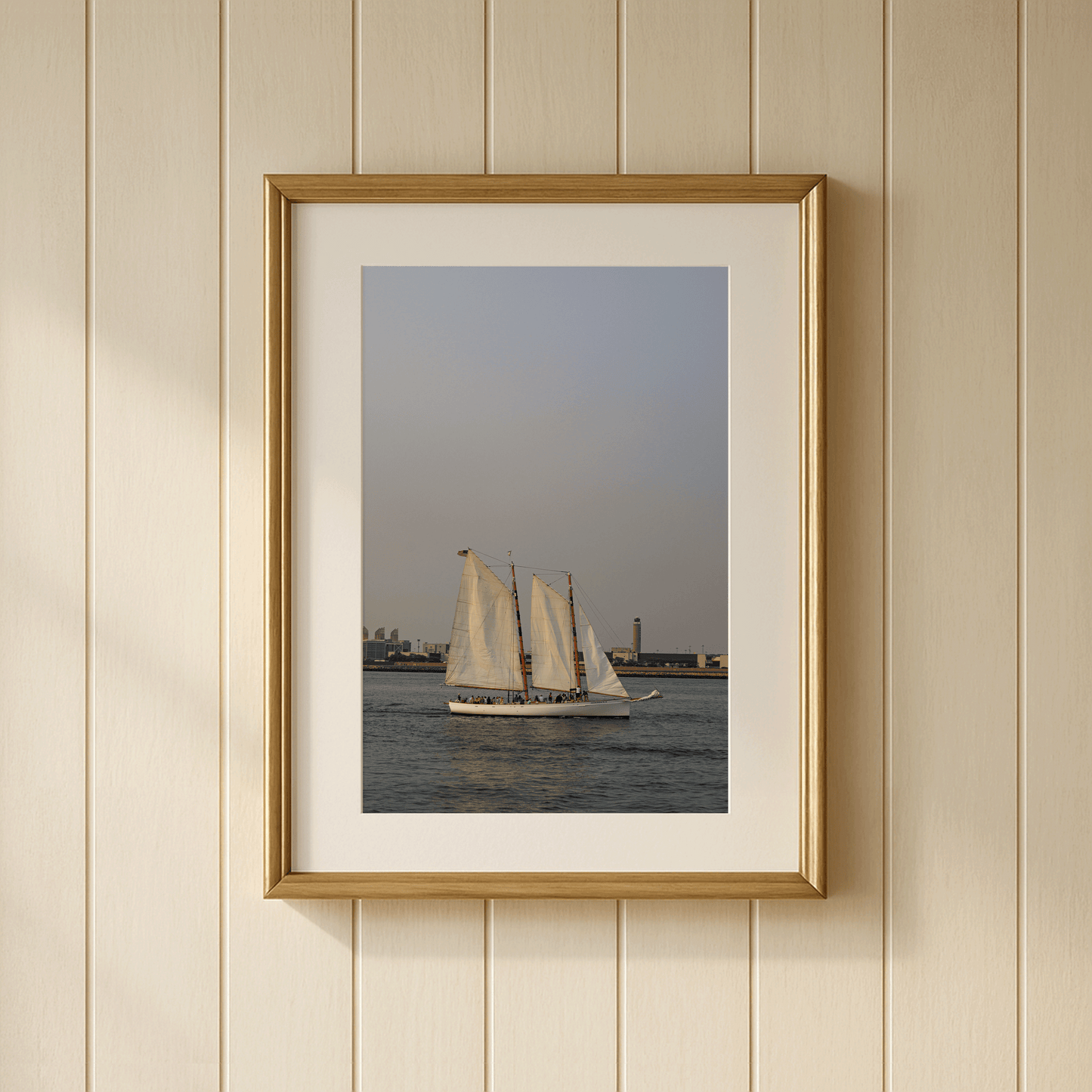 "Harbor Sail" - Photo Print, Boston Harbor, Boston, Massachusetts
