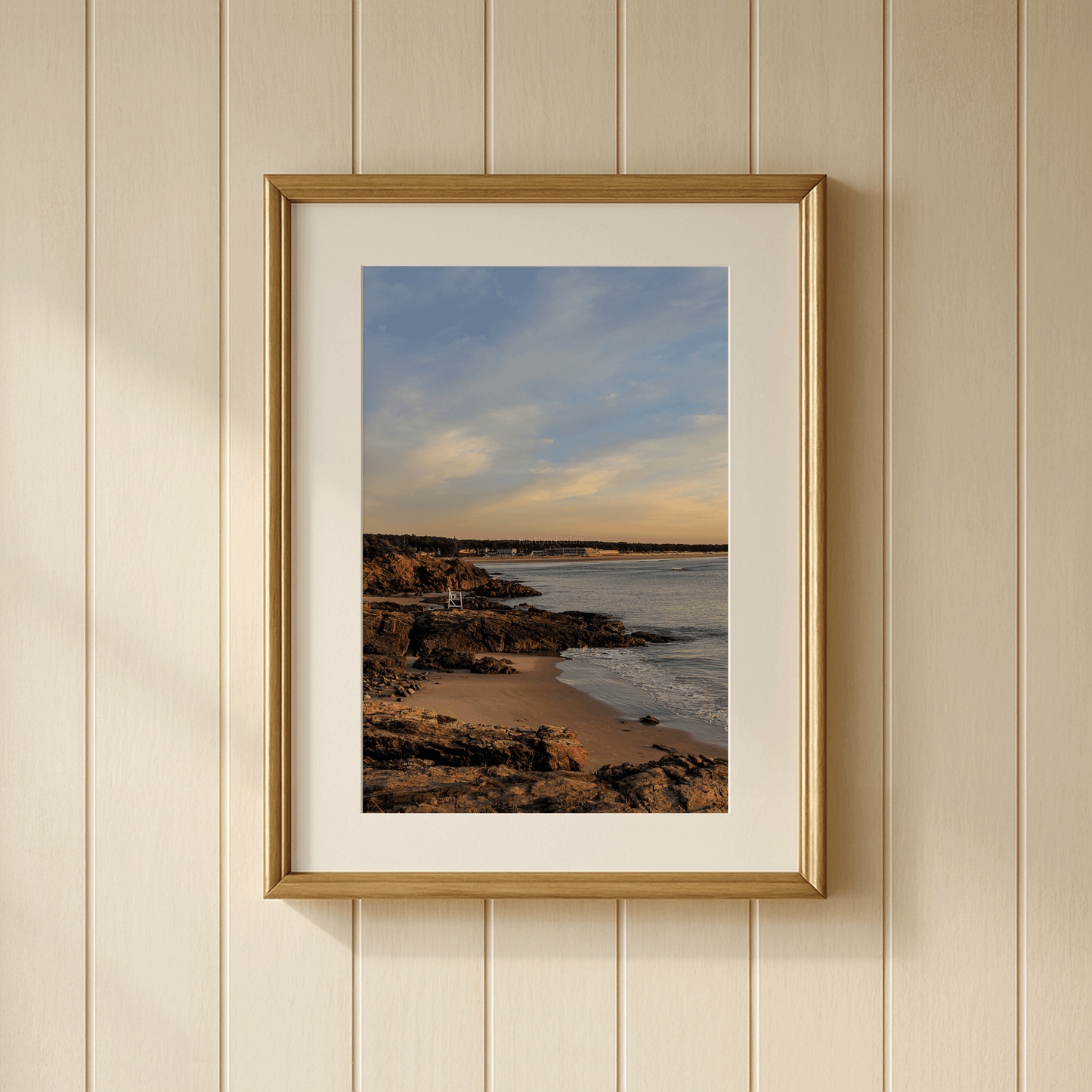 "Sunrise Watch" - Photo Print, Marginal Way, Ogunquit, Maine
